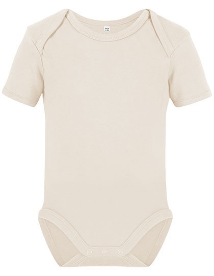 Organic Baby Bodysuit Short Sleeve Bailey 01