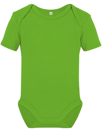 Organic Baby Bodysuit Short Sleeve Bailey 01