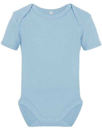 Organic Baby Bodysuit Short Sleeve Bailey 01