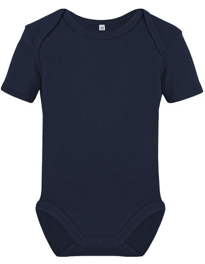 Organic Baby Bodysuit Short Sleeve Rebel 01