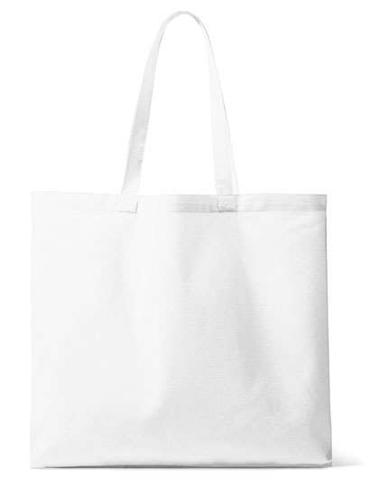 Organic Canvas Carrier Bag Medium Long Handle London 02