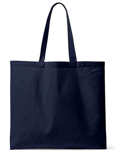 Organic Canvas Carrier Bag Medium Long Handle London 02