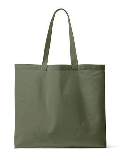 Organic Canvas Carrier Bag Medium Long Handle London 02
