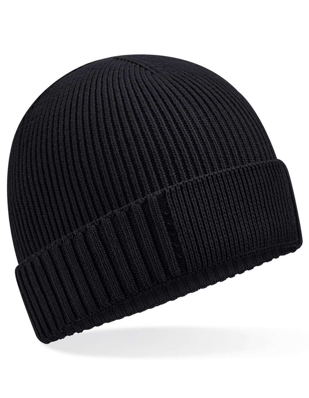 Organic Cotton Engineered Patch Beanie