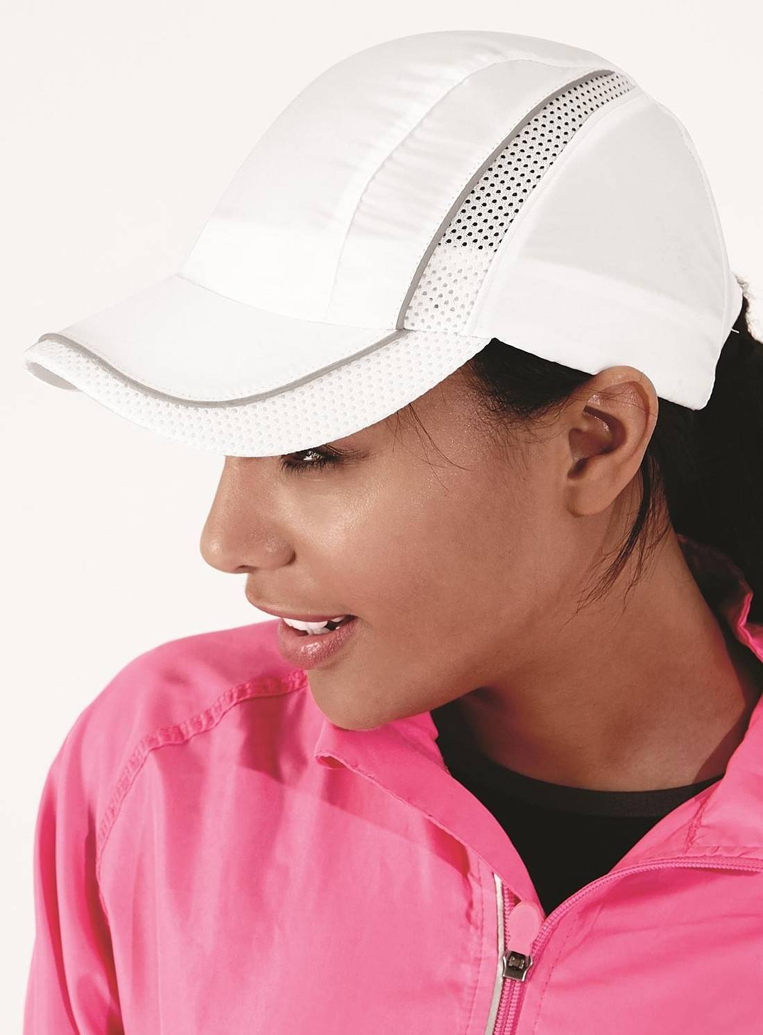 Oryginalna czapka z paskiem odblaskowym