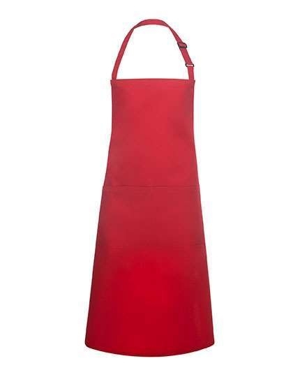 Oversized Bib Apron Basic with Buckle and Pocket