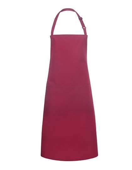 Oversized Bib Apron Basic with Buckle and Pocket