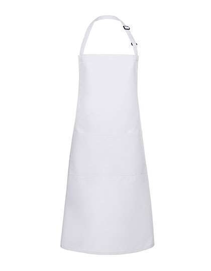 Oversized Bib Apron Basic with Buckle and Pocket