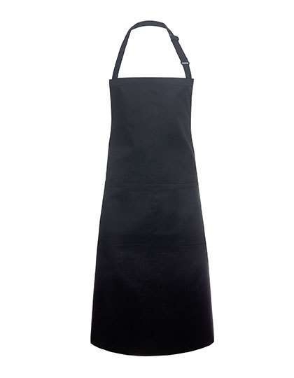 Oversized Bib Apron Basic with Buckle and Pocket