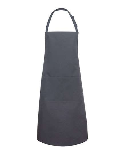Oversized Bib Apron Basic with Buckle and Pocket