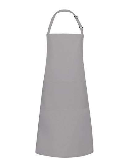 Oversized Bib Apron Basic with Buckle and Pocket