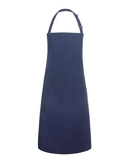 Oversized Bib Apron Basic with Buckle and Pocket