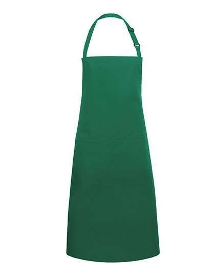 Oversized Bib Apron Basic with Buckle and Pocket