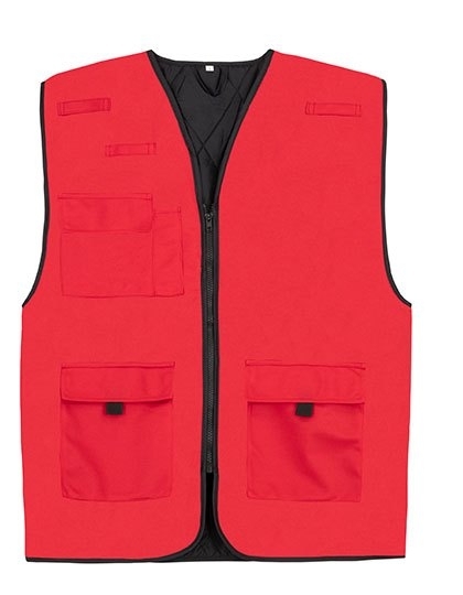 Padded Multifunctional Work Vest Kiel CO² Neutral