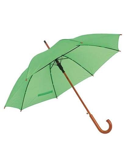 Parasol automatyczny z drewnianą rączką