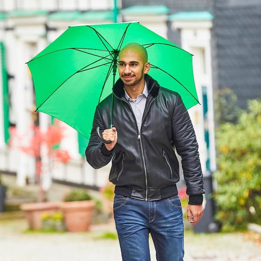 Parasol automatyczny ze stelażem z włókna szklanego