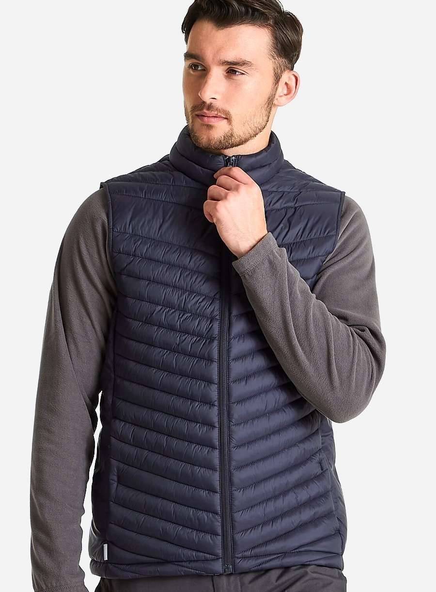 Pikowana kamizelka z kieszenią RFID, materiał z recyklingu