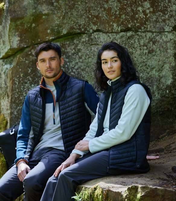 Pikowana kamizelka z kieszenią RFID, materiał z recyklingu