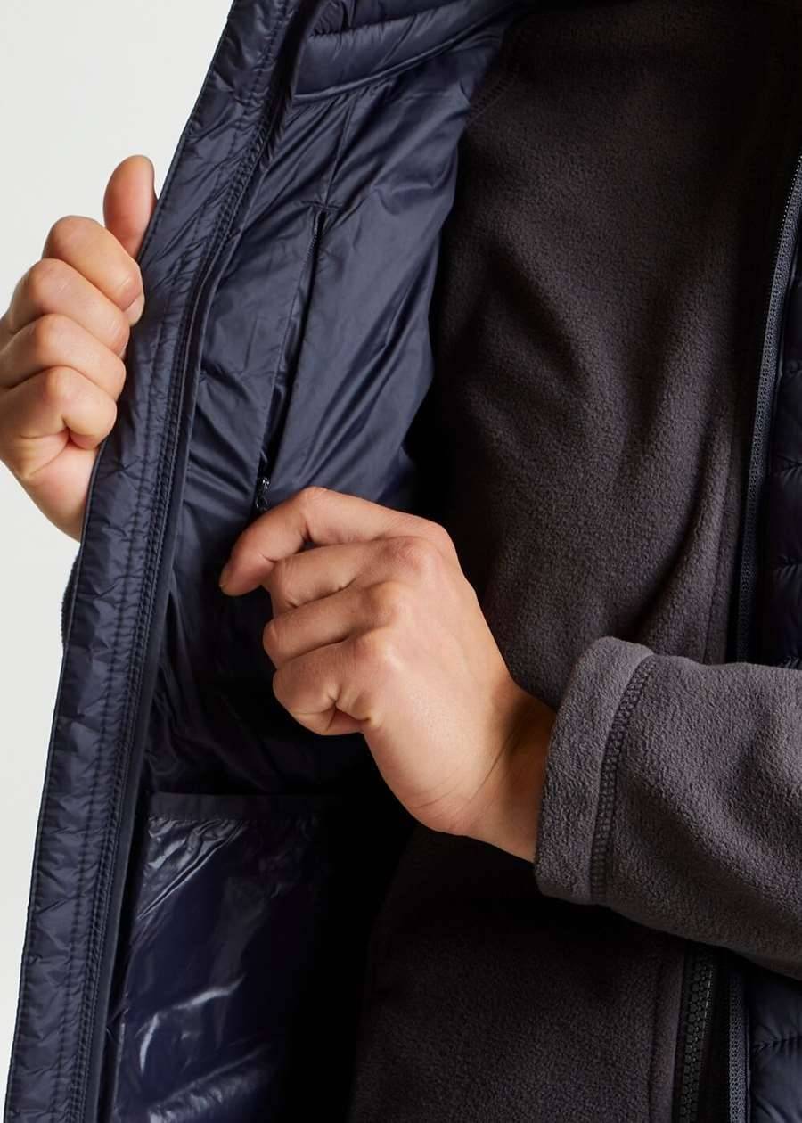 Pikowana kamizelka z kieszenią RFID, materiał z recyklingu