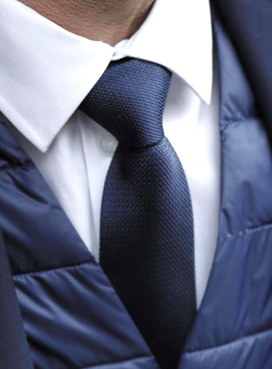 Plain Jacquard Tie