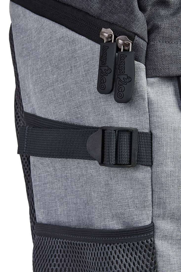 Plecak miejski z praktyczną komorą na laptopa 17 cali