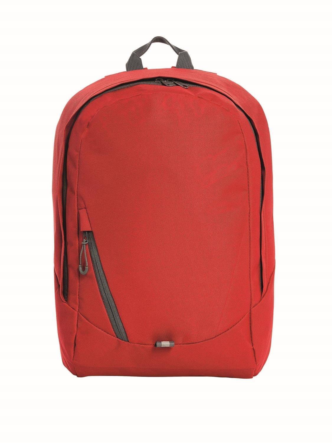 Plecak na zamek błyskawiczny z odblaskowymi paskami