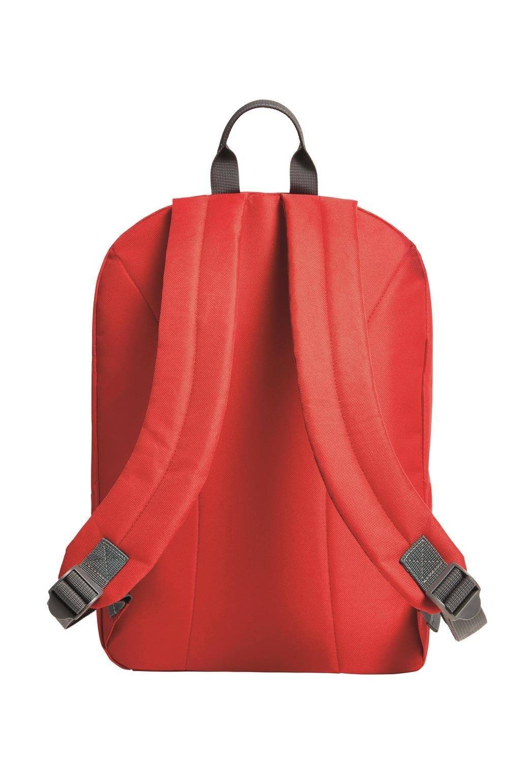 Plecak na zamek błyskawiczny z odblaskowymi paskami