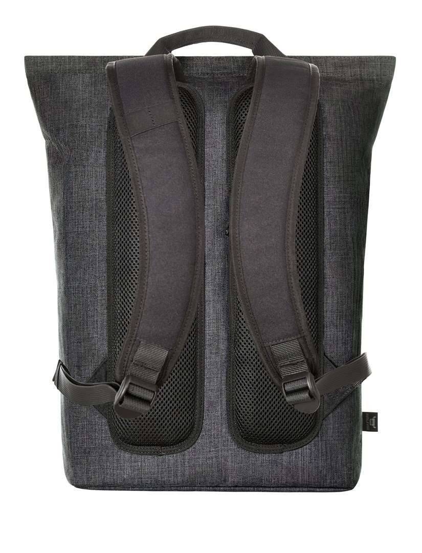 Plecak o nowoczesnym kroju Europe z komorą na laptopa