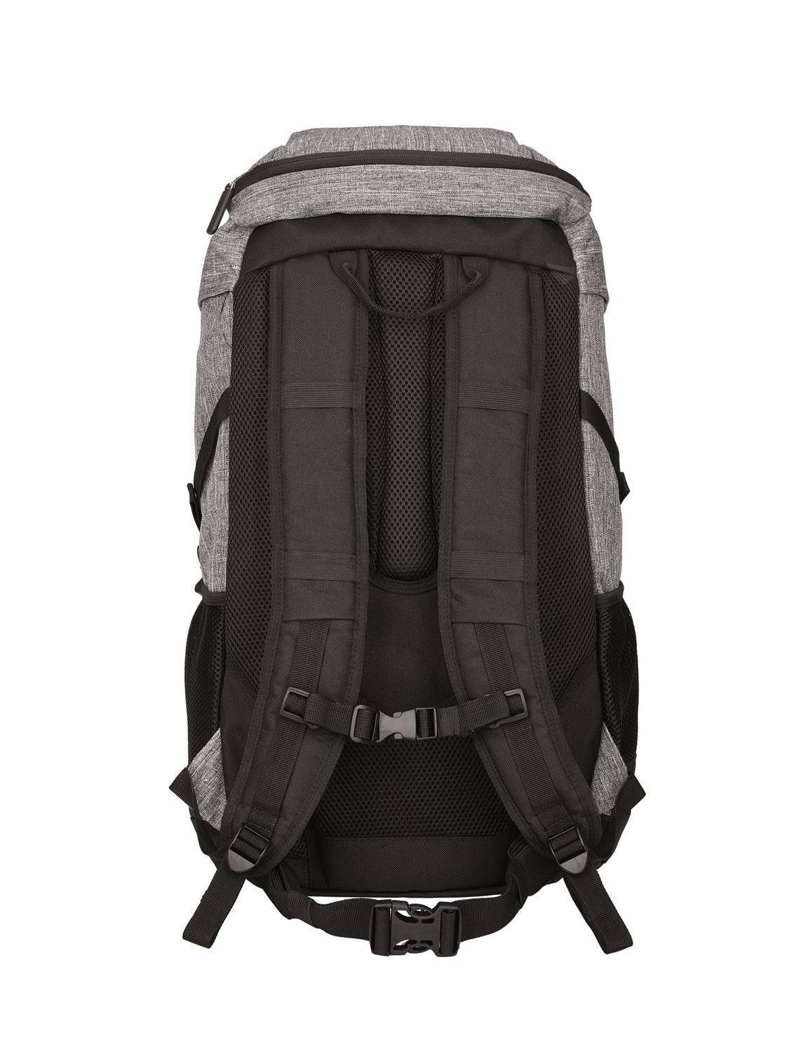 Plecak turystyczny z dużą komorą i pokrowcem przeciwdeszczowym