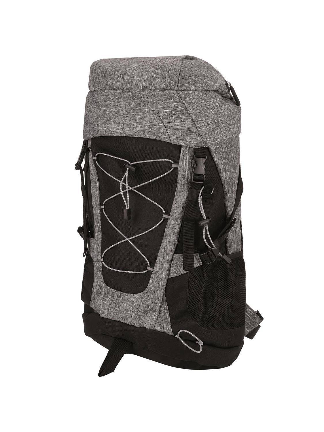 Plecak turystyczny z dużą komorą i pokrowcem przeciwdeszczowym