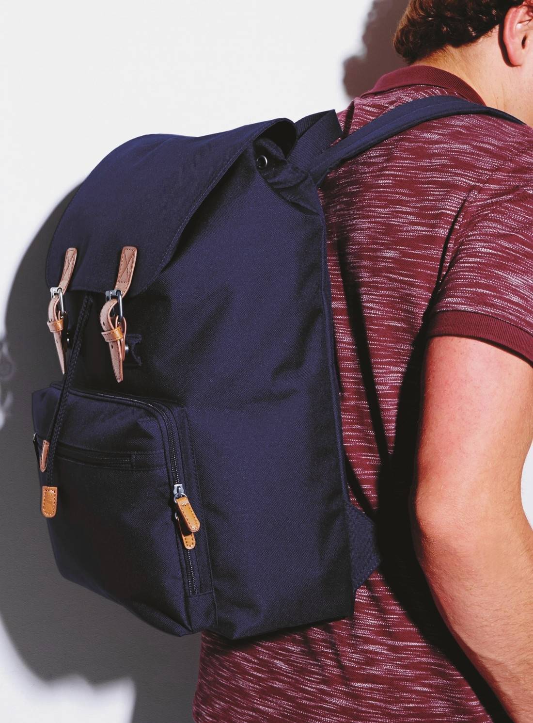 Plecak typu retro Vintage z miejscem na laptopa