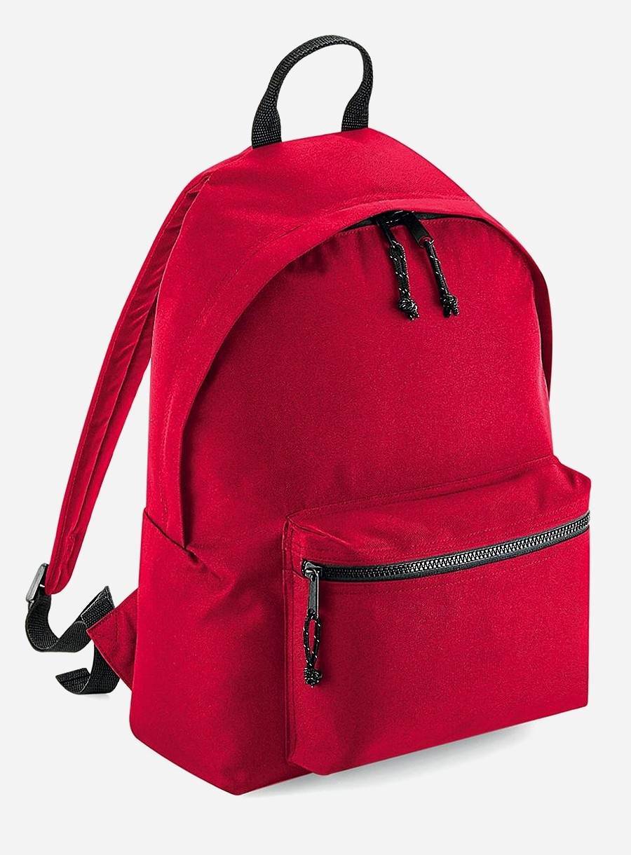 Plecak uszyty z materiału pochodzącego z recyklingu