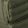 Plecak w stylu wojskowym z mocowaniami na naszywki z rzepami