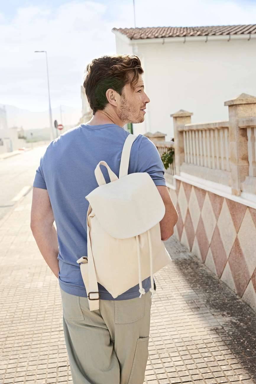 Plecak wykonany z bawełny organicznej