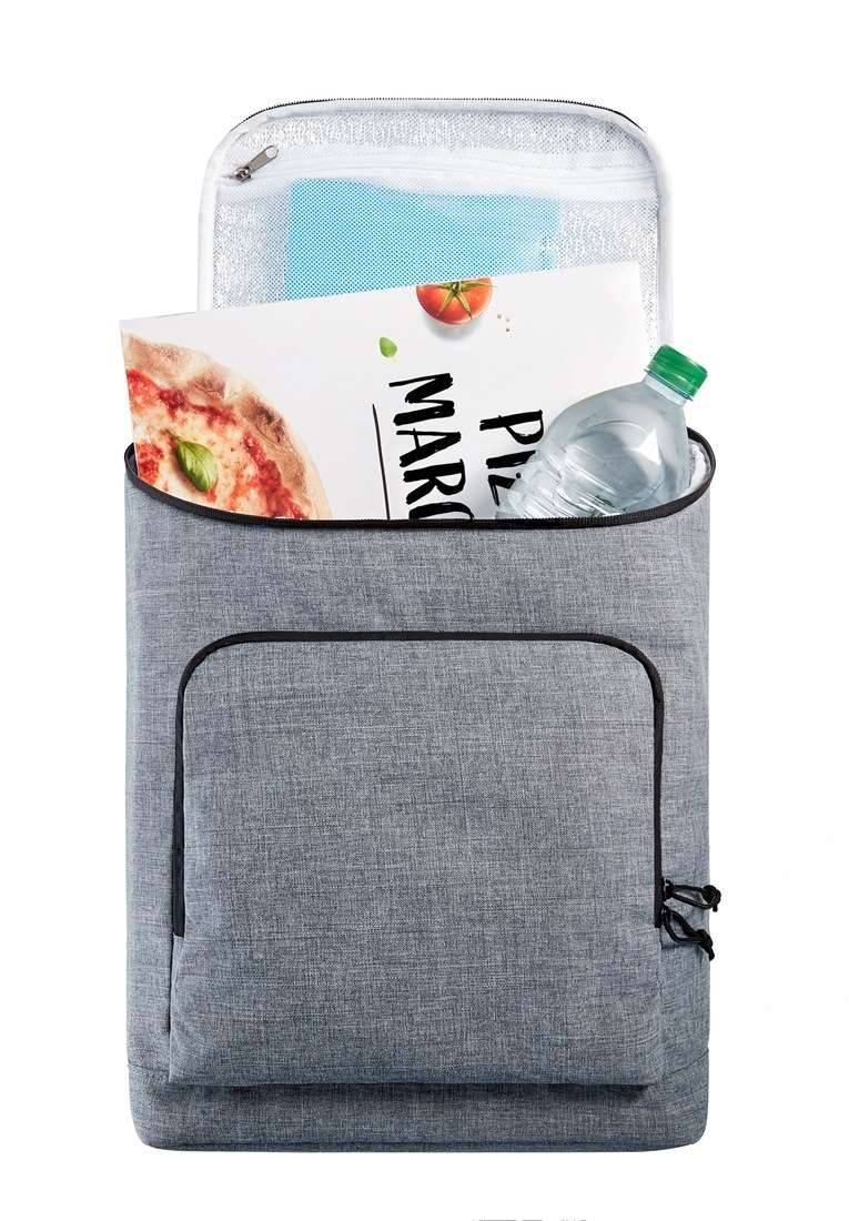 Plecak z komorą termiczną posiadający miejsce na zimne wkłady