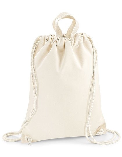 Płócienny worek sportowy z rączkami i szelkami na plecy