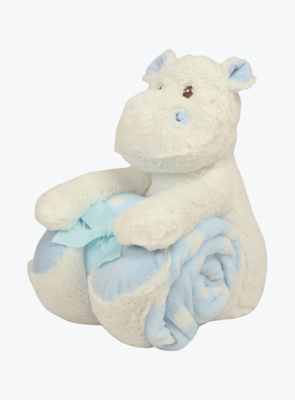 Pluszowy miś Hipopotam z kocykiem