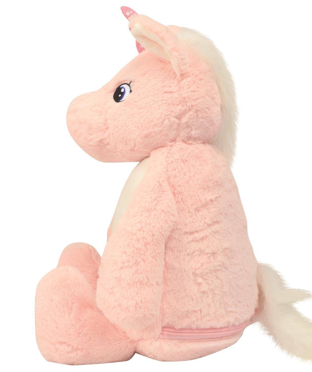 Pluszowy różowy Jednorożec z dostępem do wykonania haftu