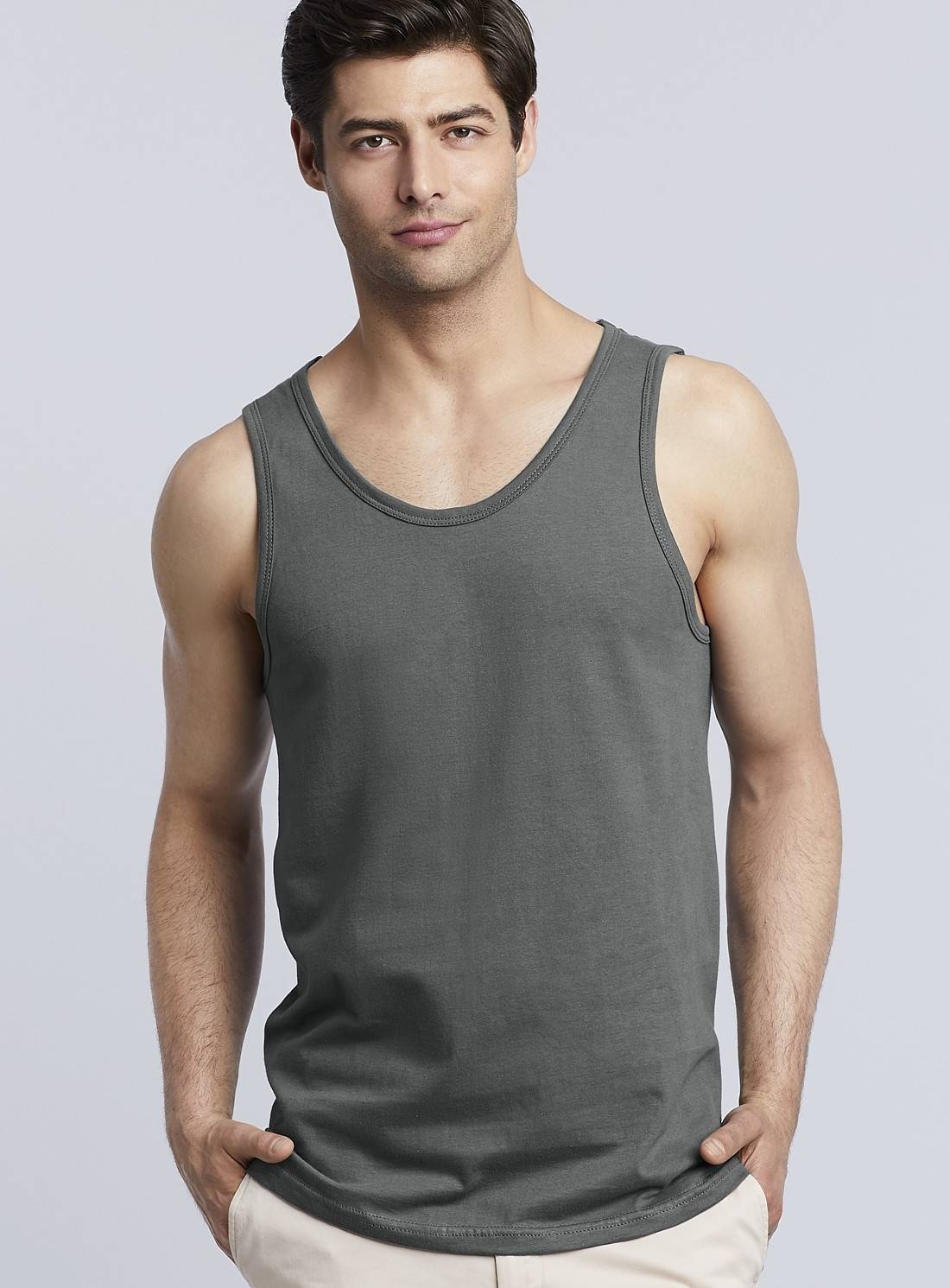 Podkoszulka męska model Softstyle Tank Top