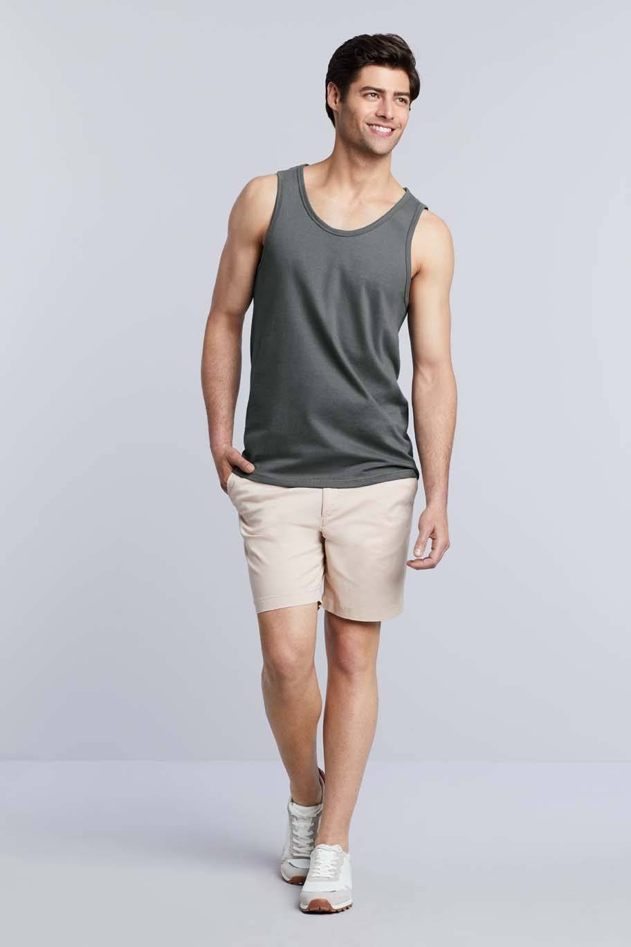 Podkoszulka męska model Softstyle Tank Top
