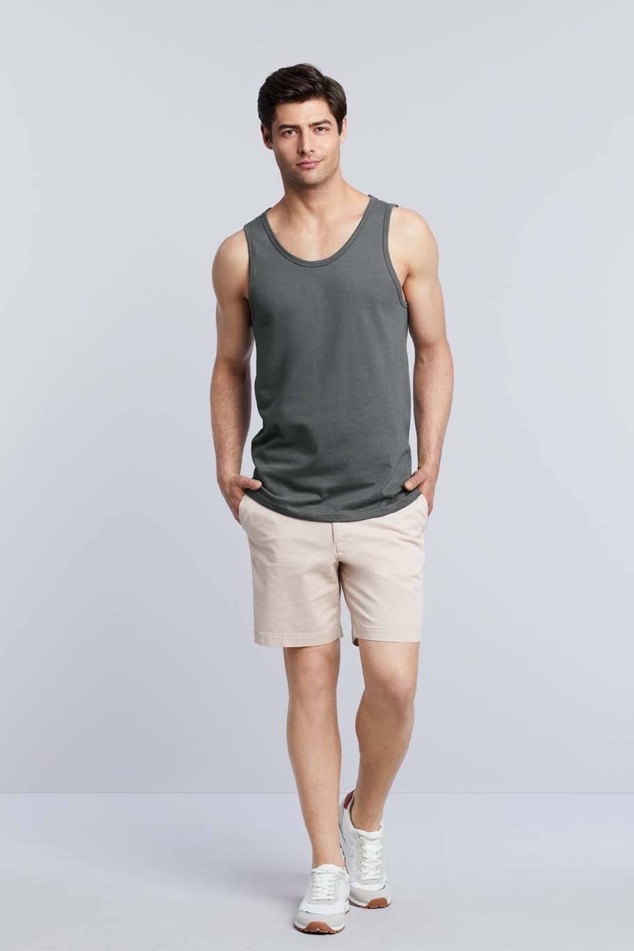 Podkoszulka męska model Softstyle Tank Top