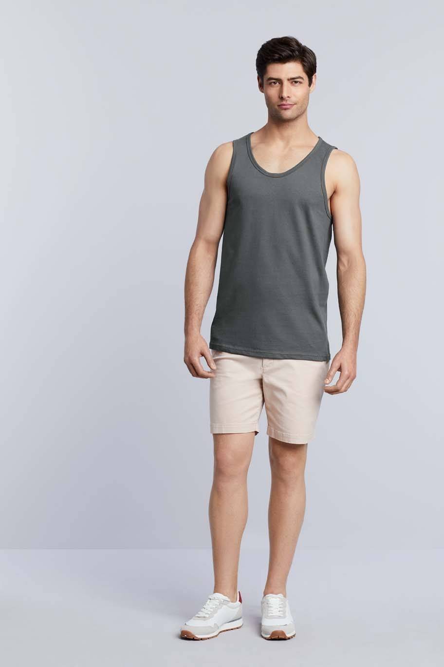Podkoszulka męska model Softstyle Tank Top