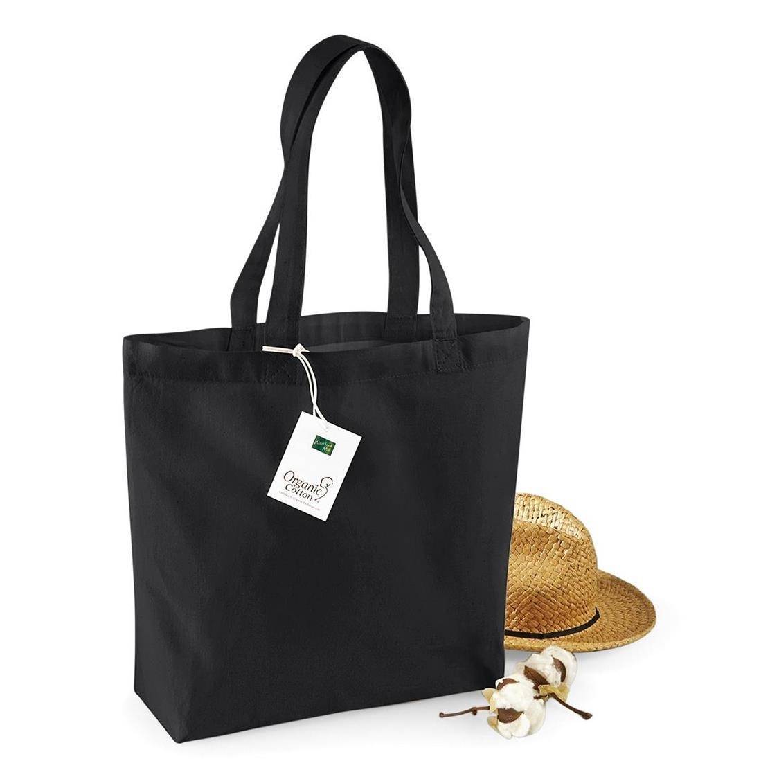 Pojemna torba na zakupy Westford Mill z bawełny organicznej