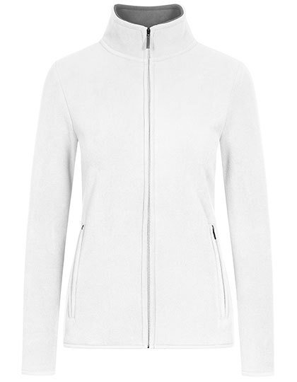 Polar damski odporny na mechacenie z kontrastową podszewką