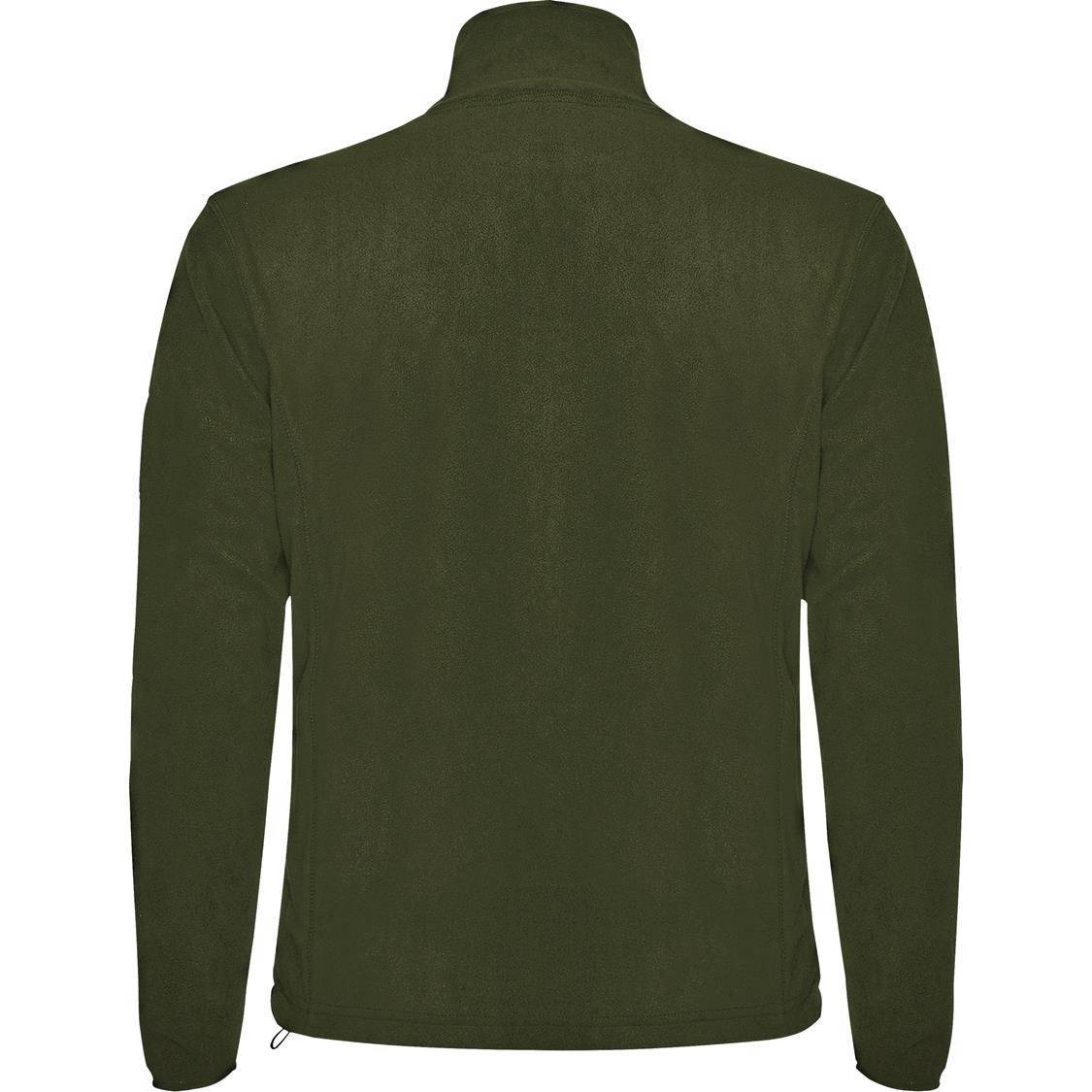 Polar męski z kieszenią na rękawie i ozdobnymi szwami