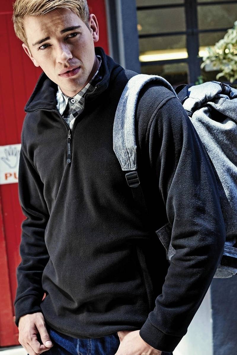 Polar męski z krótkim zamkiem Regatta z ochroną przed mechaceniem