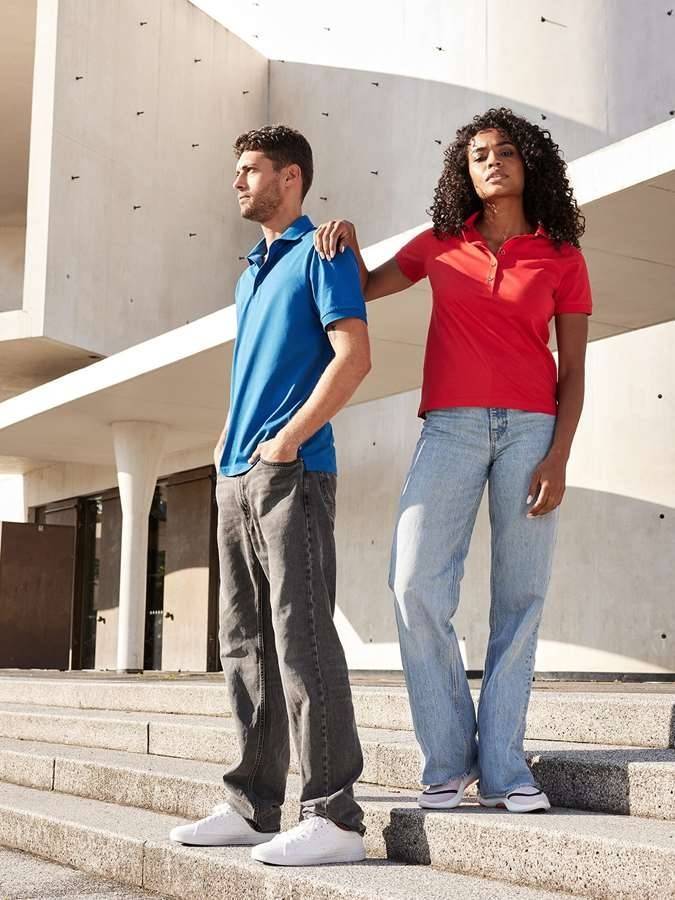 Polo damskie o dopasowanym fasonie, model Mercerised