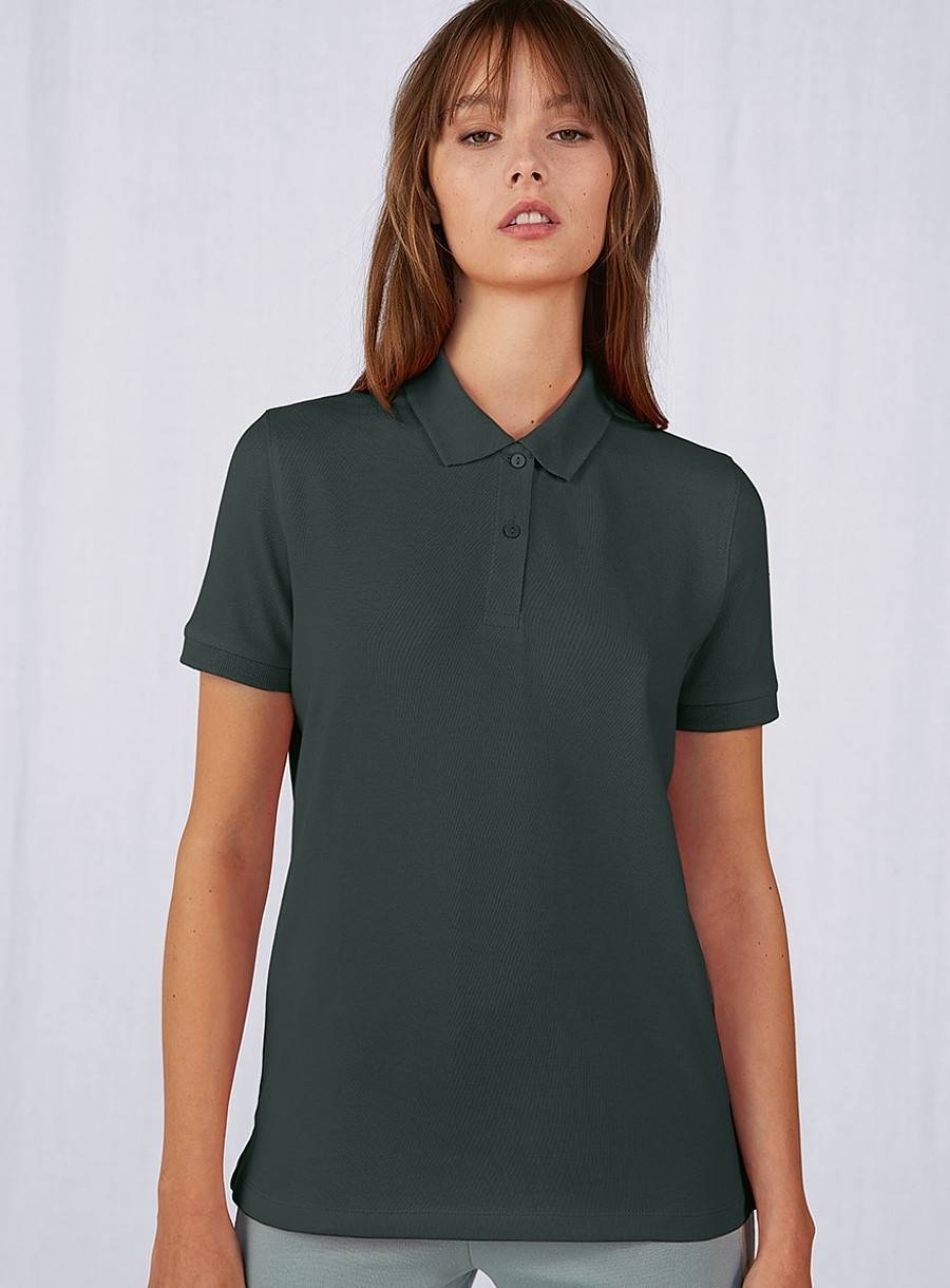 Polo damskie z krótkimi rękawkami, model Mystar