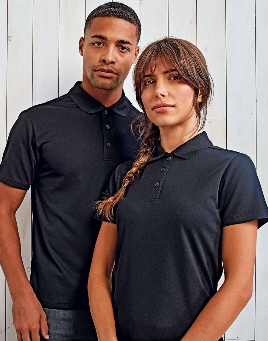 Polo damskie z warstwą ochronną przed promieniami UV