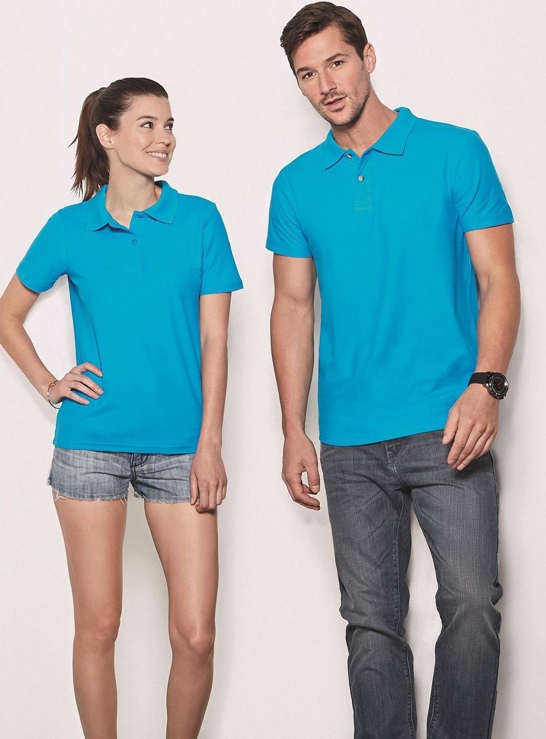 Polo dla mężczyzn Piqué 100